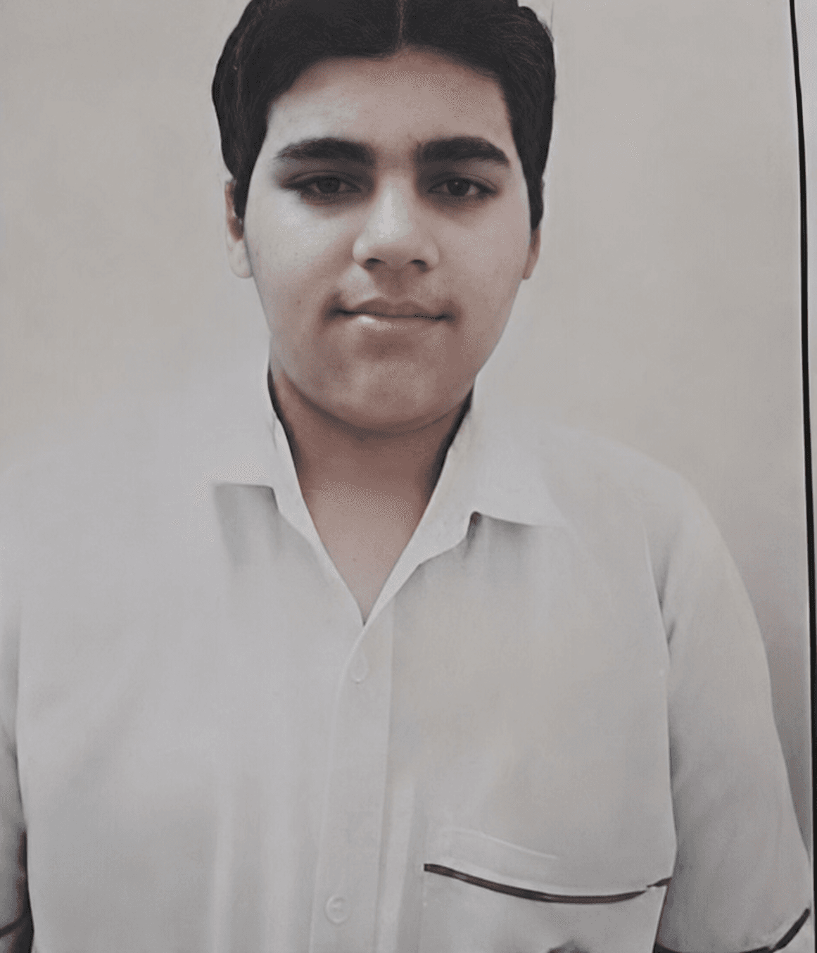 Piyush, Class X Mathematics achiever with 80 marks out of 100